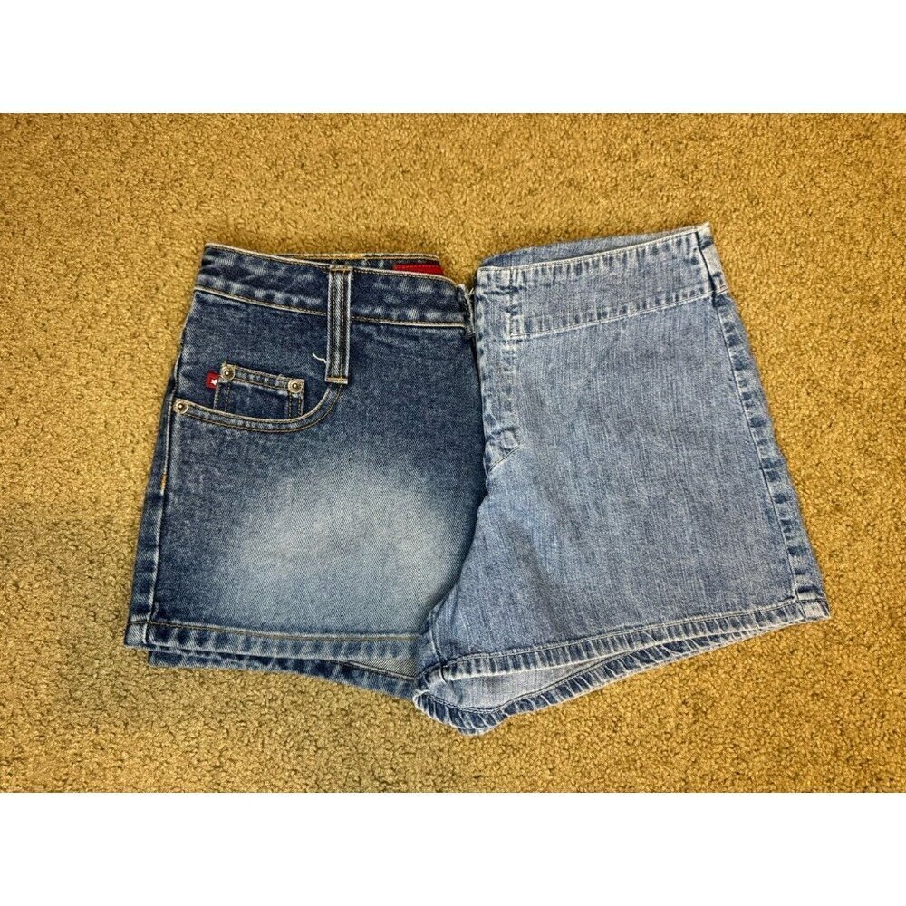 VTG Womens Denim Jean Mid Rise Shorts Lot Of 2 Travel Beach Preppy Y2k 90s Sz 6 - Picture 3 of 15